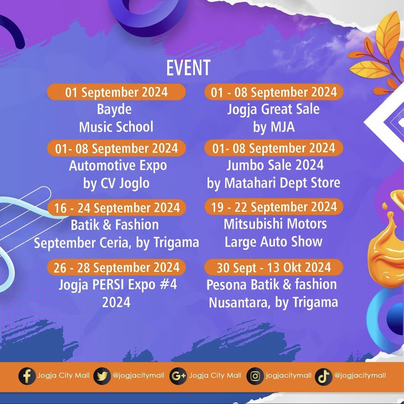 INCREDIBLE JOURNEY OF SEPTEMBER