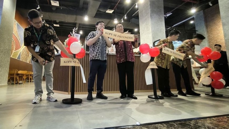 GRAND OPENING KOPI SEINDONESIA : GERAI KOPI SE-INDONESIA BUKA DI JOGJA CITY MALL