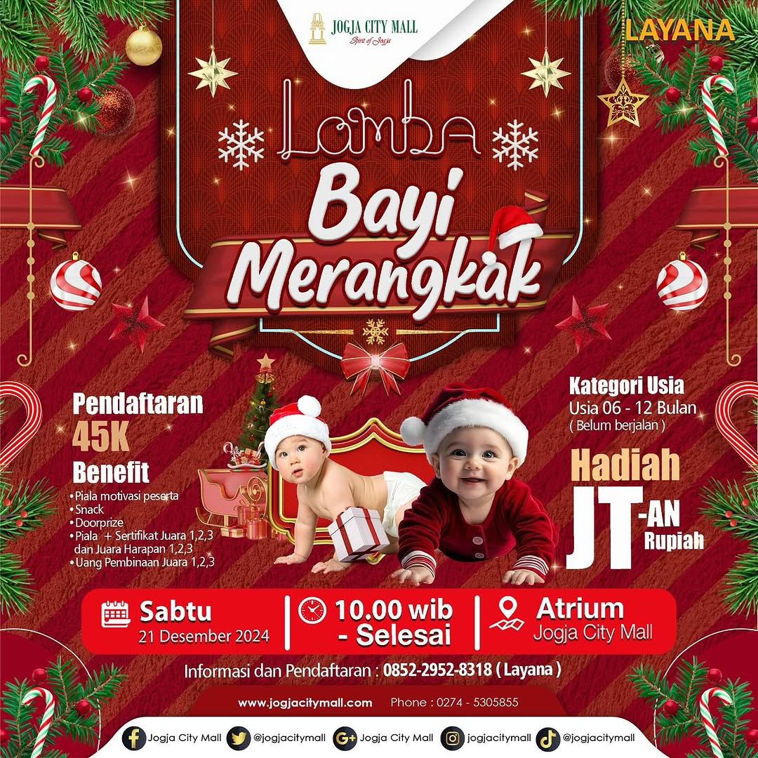 LOMBA BAYI MERANGKAK