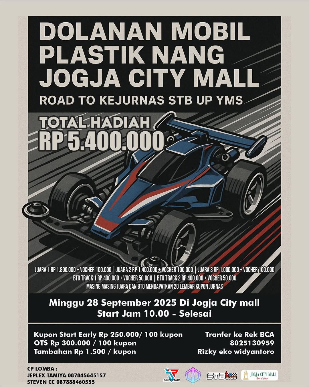 DOLANAN MOBIL PLASTIK NANG JCM