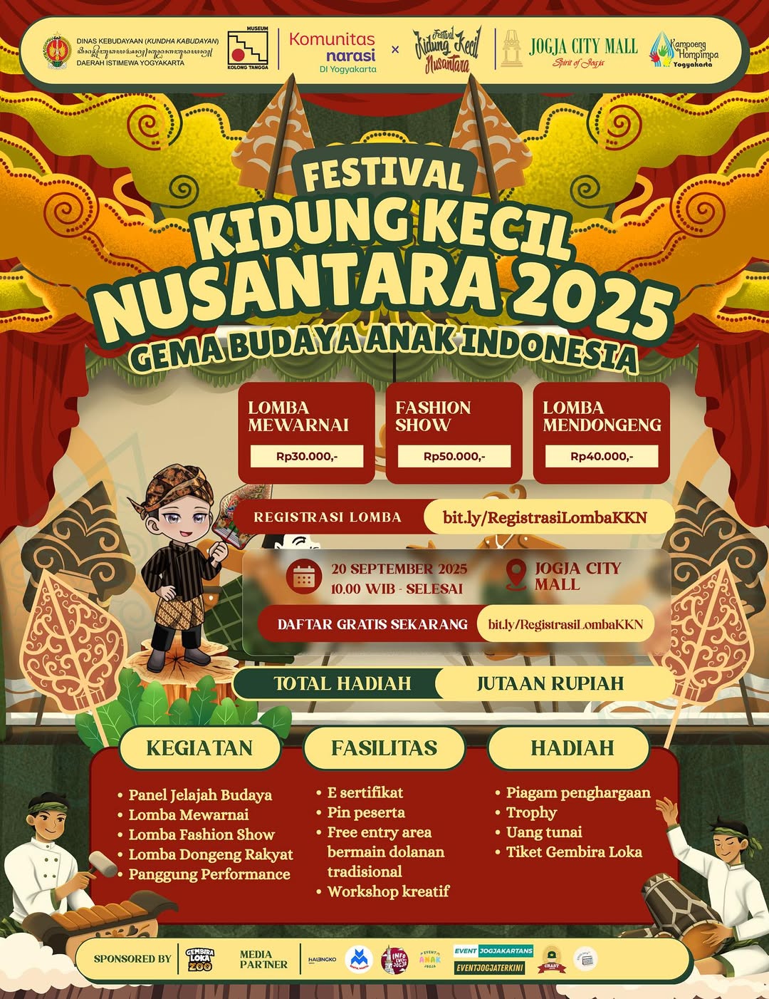 FESTIVAL KIDUNG KECIL NUSANTARA 2025 DI JCM