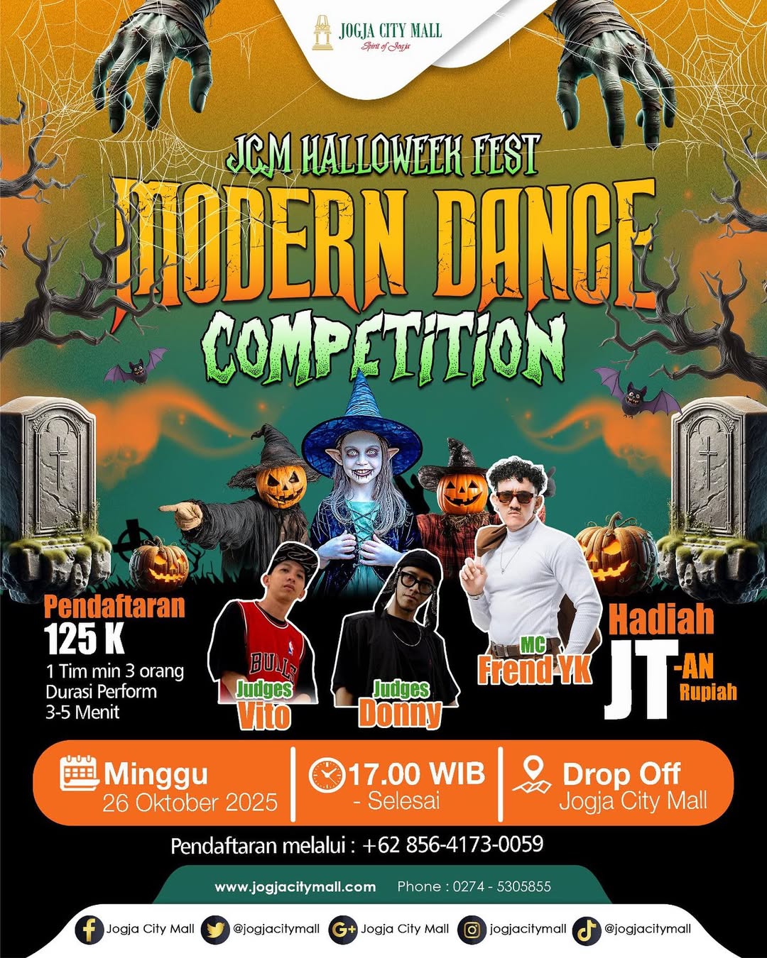 JCM HALLOWEEN FEST MODERN DANCE COMPETITION